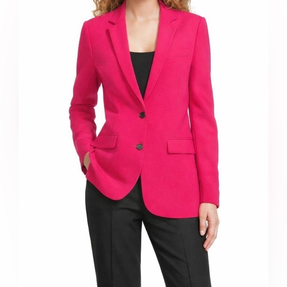 The Kooples Jackets & Blazers - The Kooples Hot Pink Tailored Blazer – Power Blazer – Size 36 (US 4) – NWT